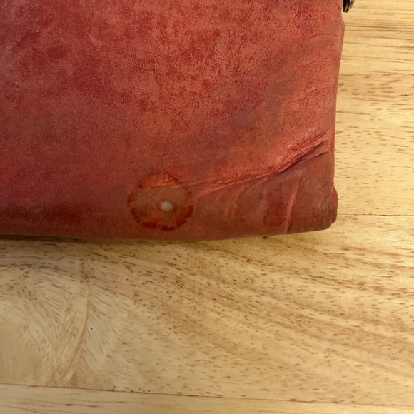 HOBO Lauren Polished Leather Double Frame Design Vintage-Inspired Aesthetic - Picture 3 of 16